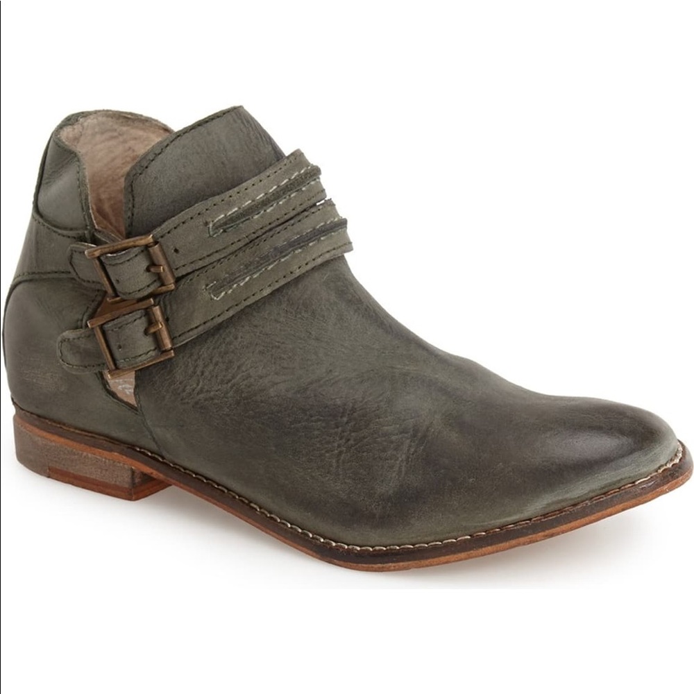 Free People 'Braeburn' Belted Split Shaft Bootie